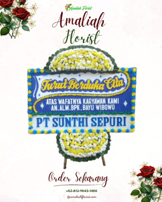 Papan Bunga Duka di Cimerang