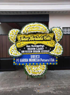 Papan Bunga Duka di Cimerang