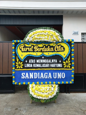 Papan Bunga Duka di Cimerang
